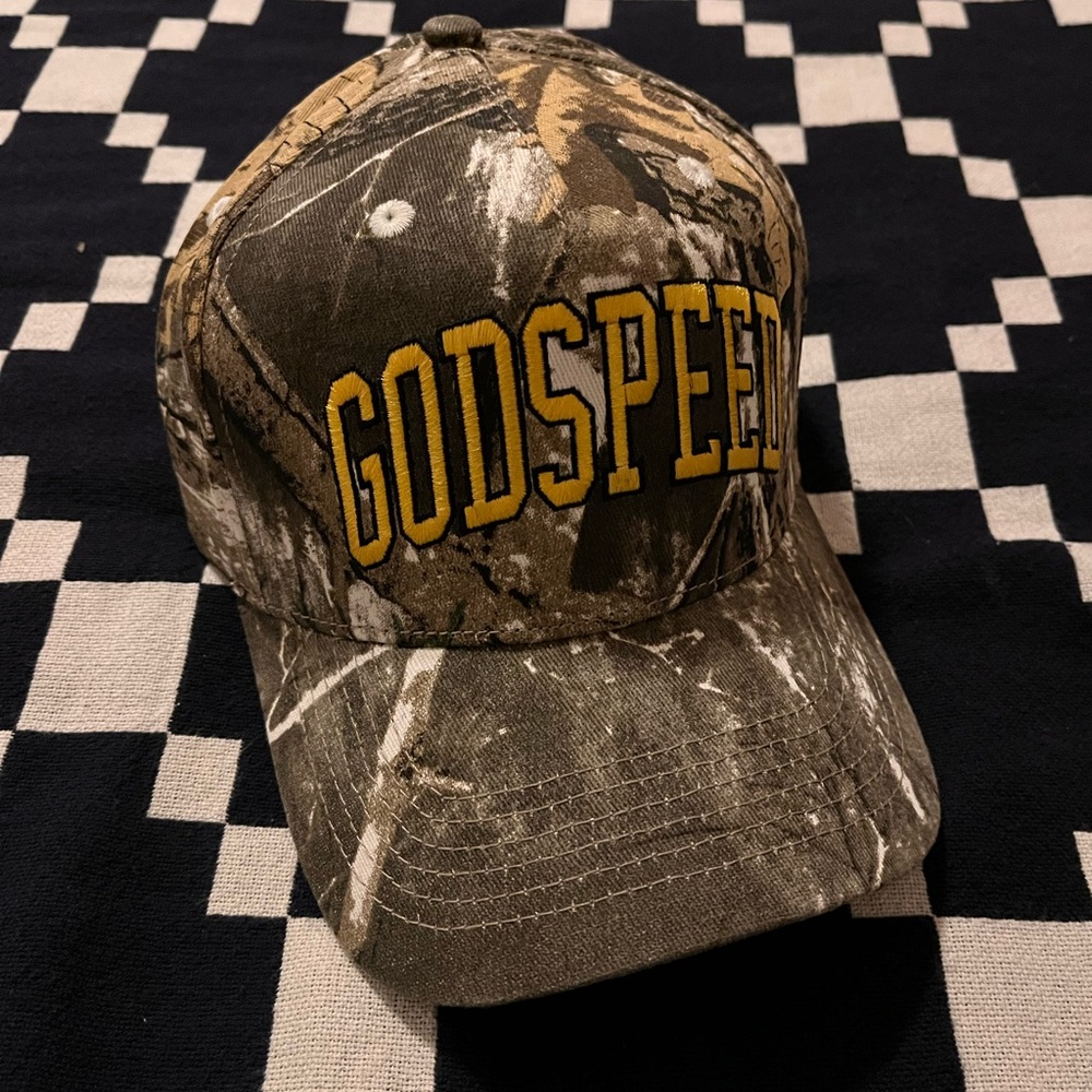 Official Zach Bryan Concert Camouflage Hat - Godspeed